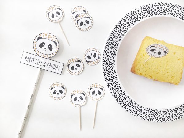 voorbeeld van panda versiering kinderverjaardag